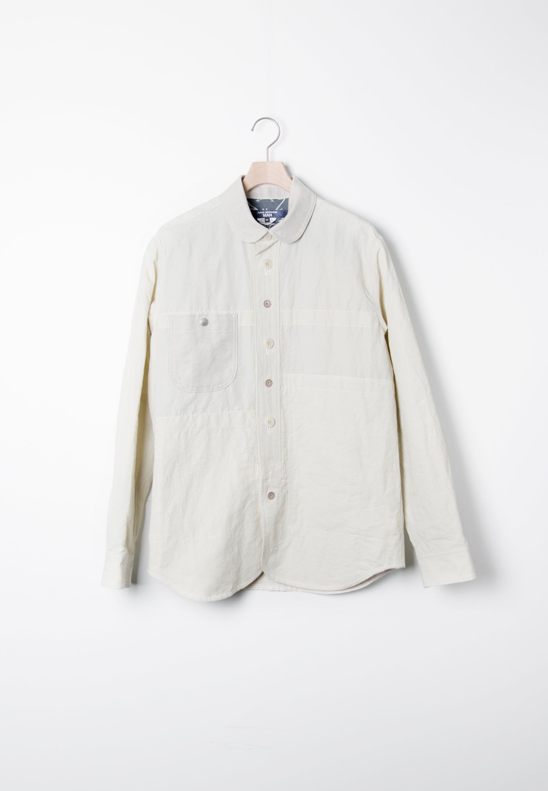Reversible Linen Oxford Jacket Natural B001 sold by Nomad product image thumbnail 4