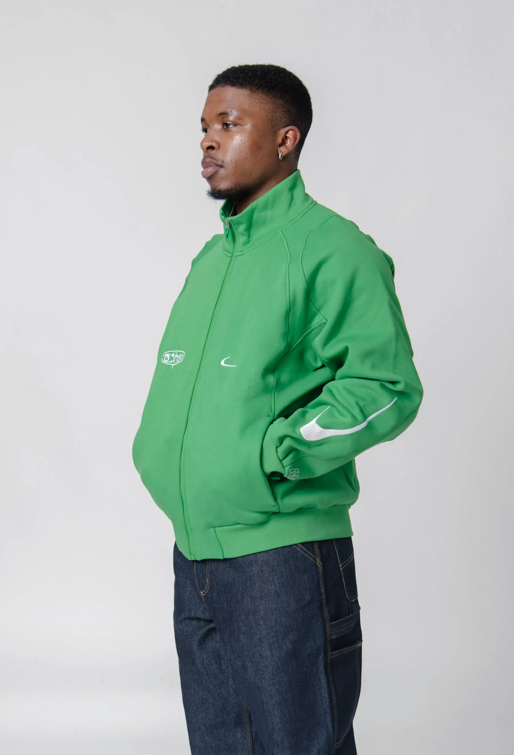 Off-White Apparel U NRG MC Track Jacket Kelly Green DV4389-389 sold by Nomad product image thumbnail 3