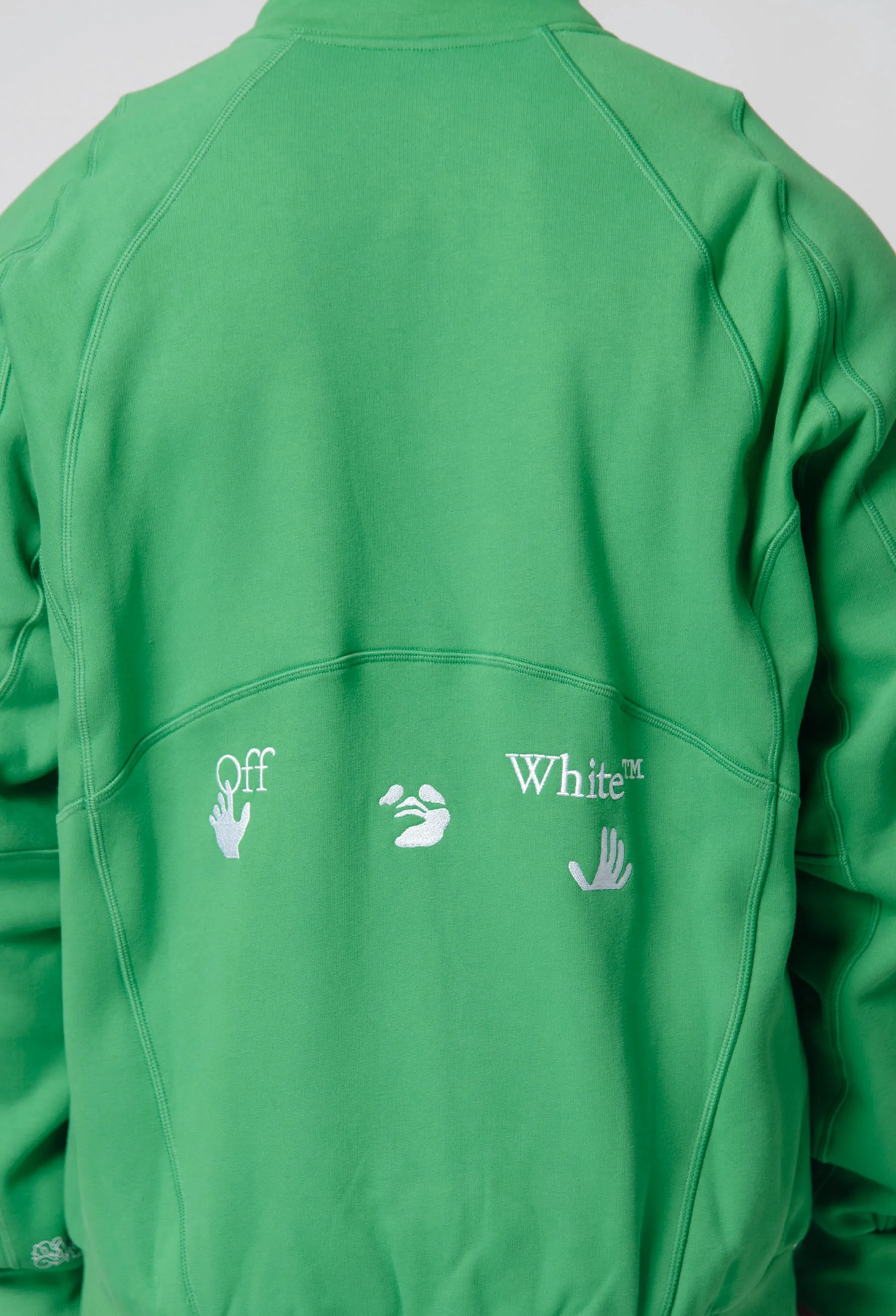 Off-White Apparel U NRG MC Track Jacket Kelly Green DV4389-389 sold by Nomad product image thumbnail 2