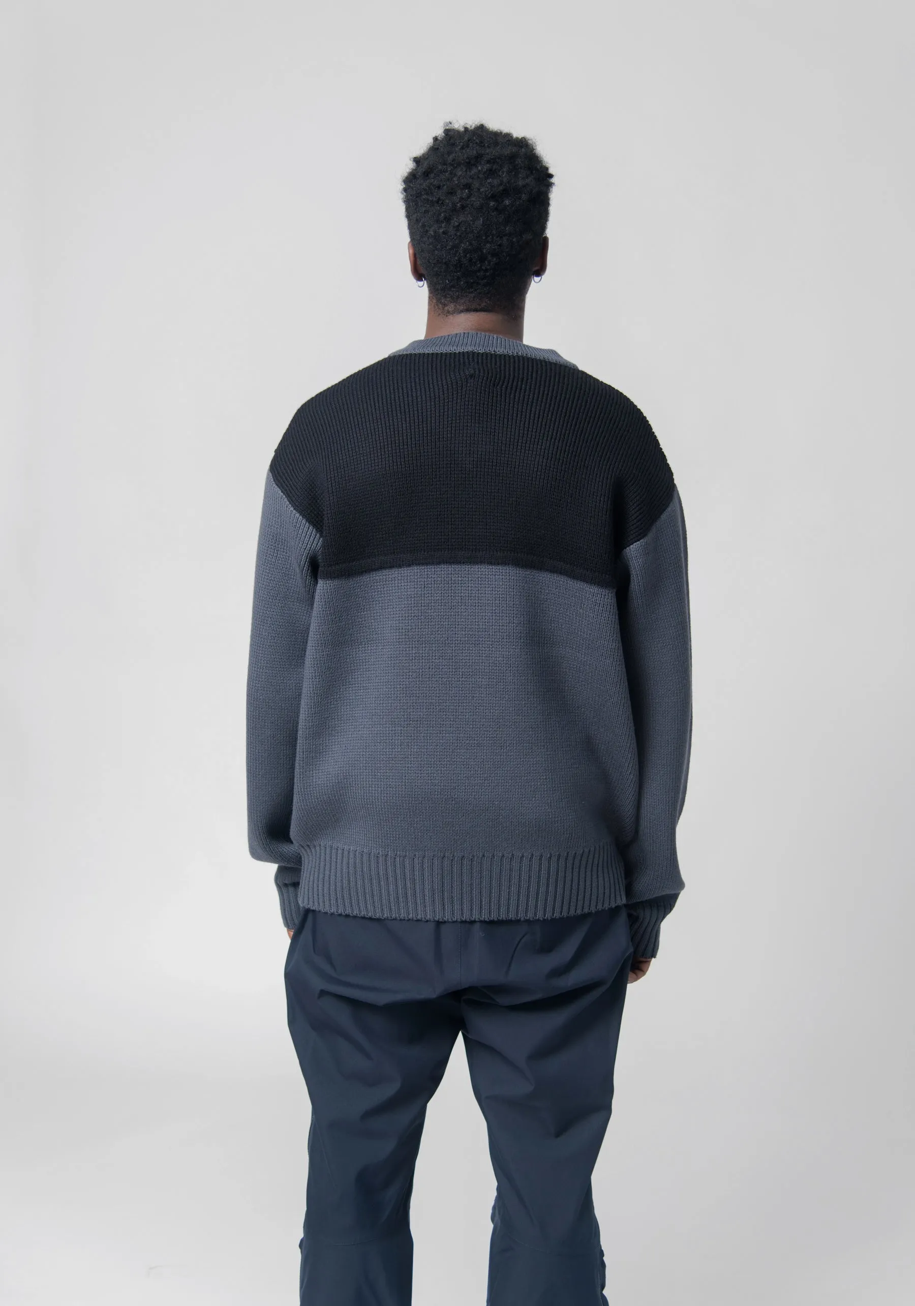 Guardian V-Neck Sweater Coal Grey sold by Nomad product image thumbnail 5