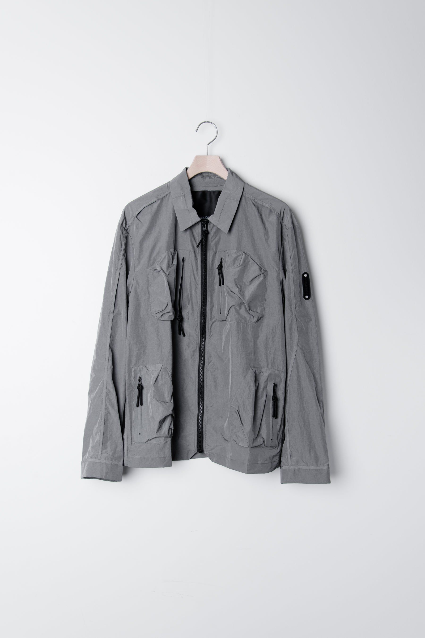 Trellick Overshirt Mid Grey sold by Nomad product image thumbnail 2