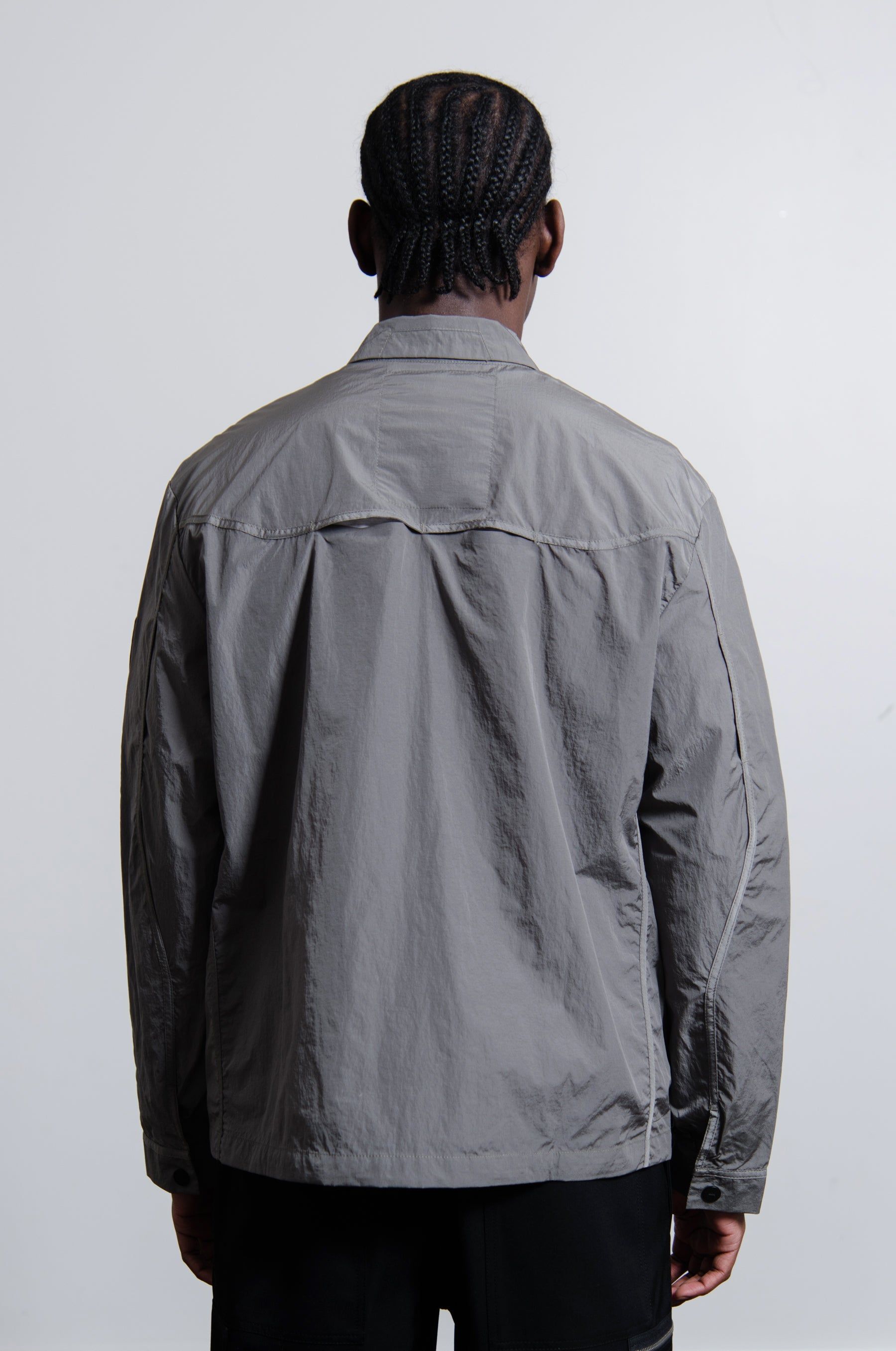 Trellick Overshirt Mid Grey sold by Nomad product image thumbnail 3