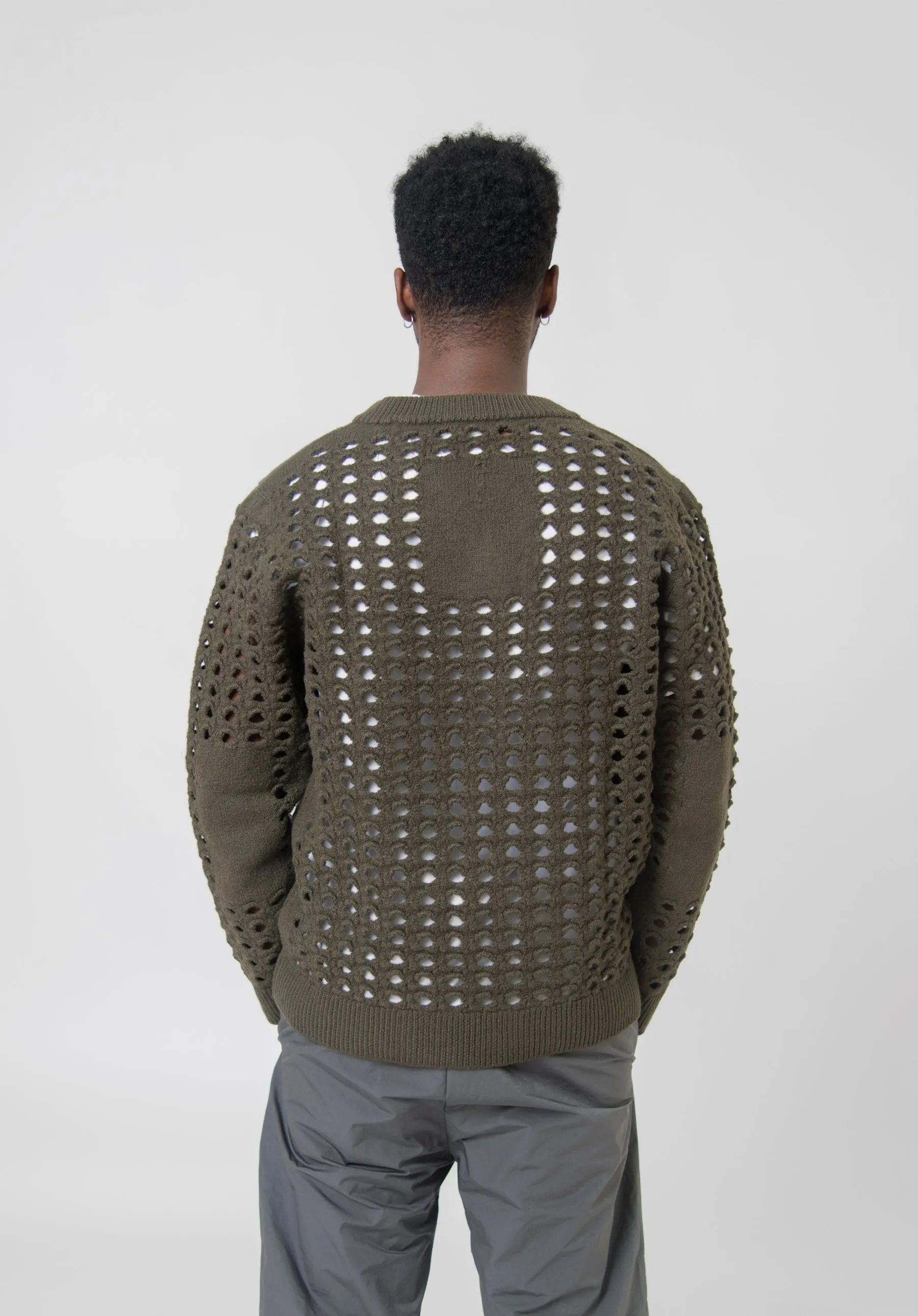Grate Sweater Light Olive sold by Nomad product image thumbnail 4