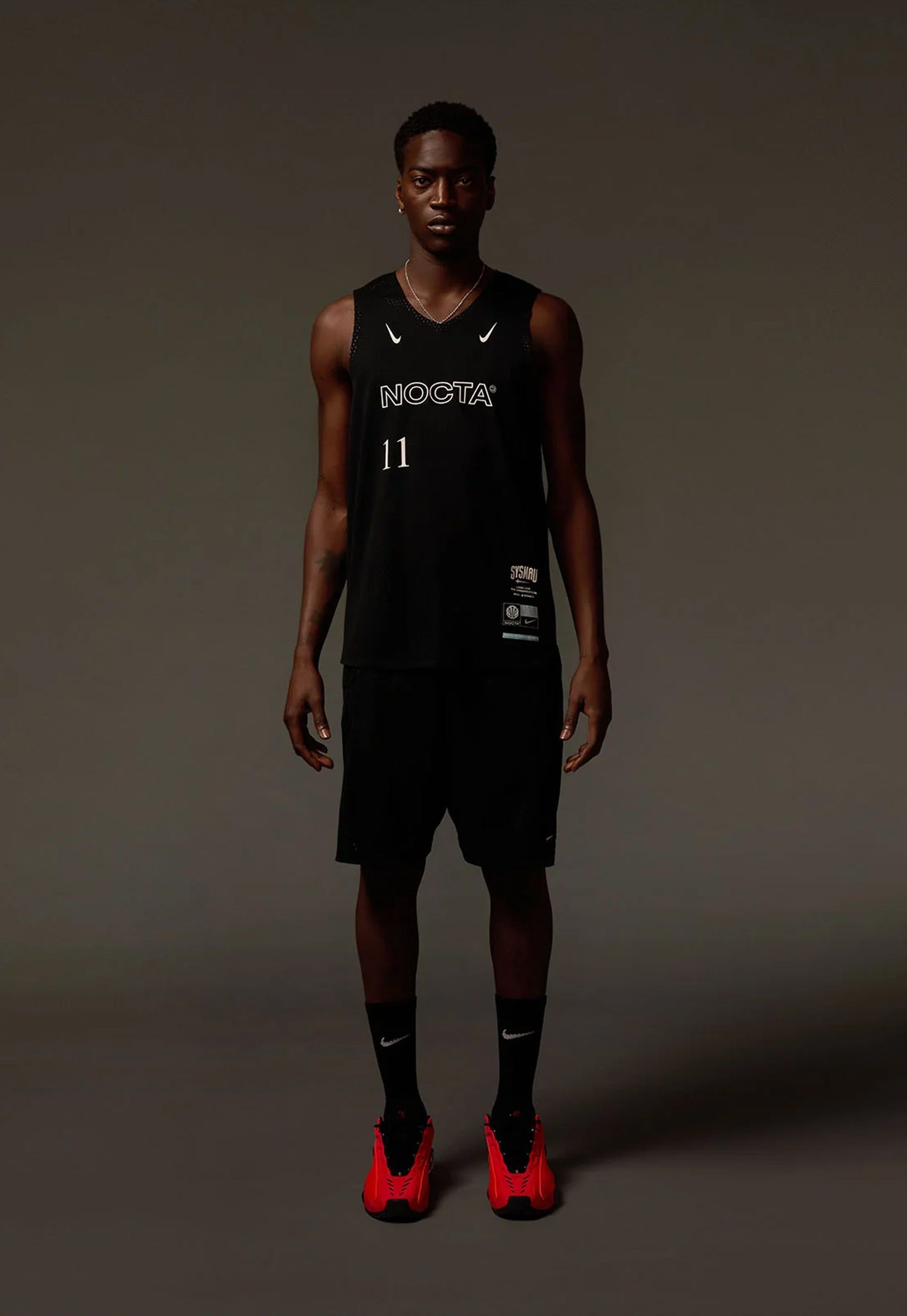 Nocta Lightweight Basketball Jersey Black DV3649-010 sold by Nomad product image thumbnail 5