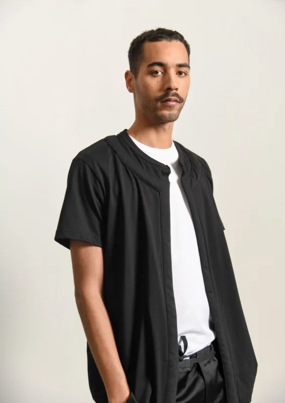 Cotton Jersey Tee Black T011 sold by Nomad