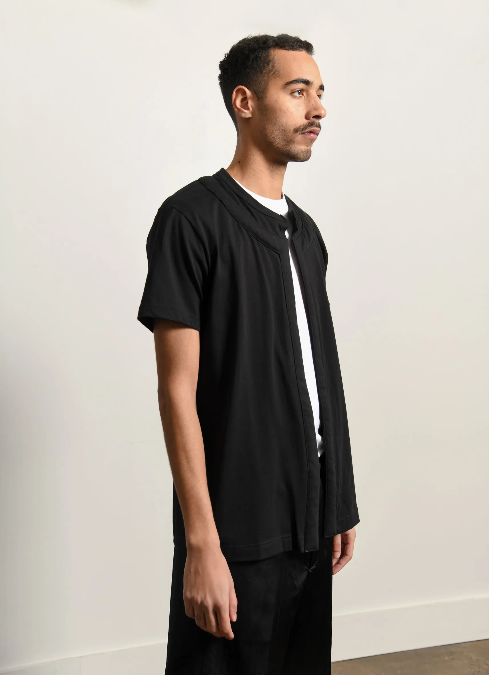Cotton Jersey Tee Black T011 sold by Nomad product image thumbnail 3