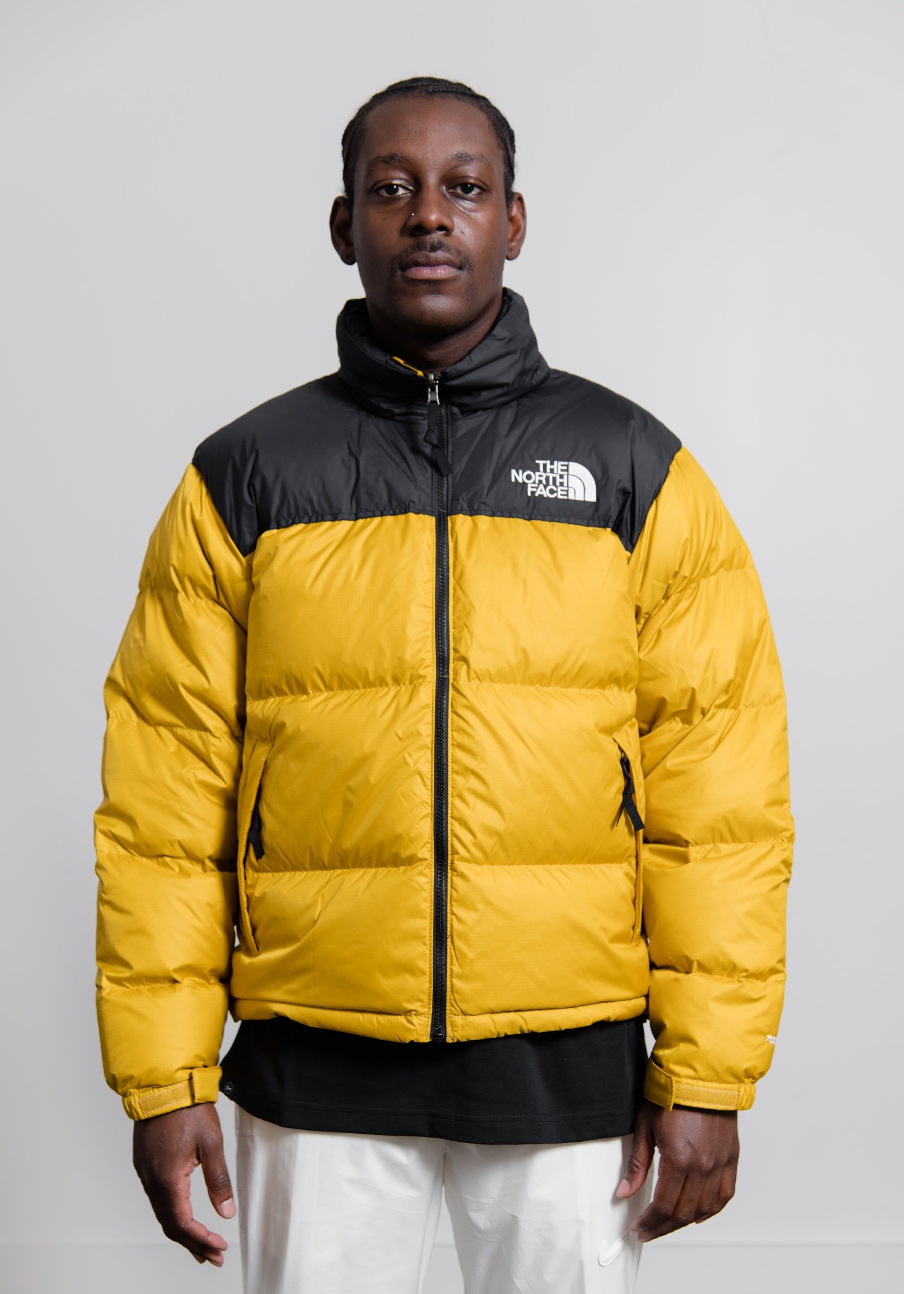 1996 Retro Nuptse Jacket Arrowwood Yellow sold by Nomad