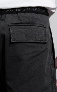 Strapped Cargo Trouser Anthracite Grey TROU000632 sold by Nomad