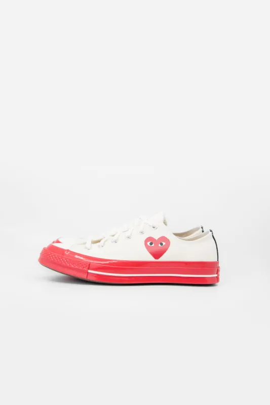 PLAY Red Sole Chuck Taylor Low Off-White K123-001-2 sold by Nomad