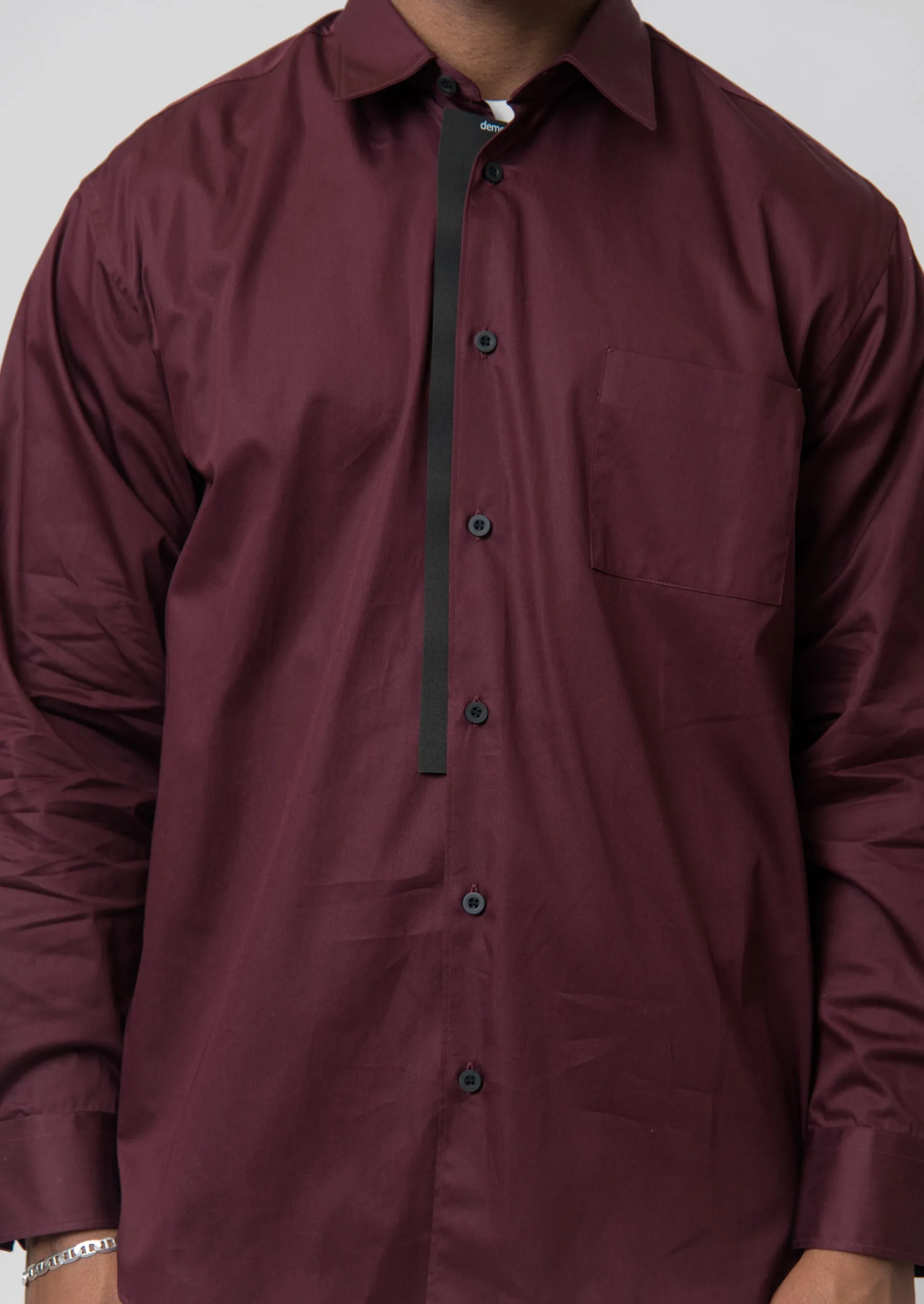 Poplin Shirt Berry sold by Nomad product image thumbnail 5