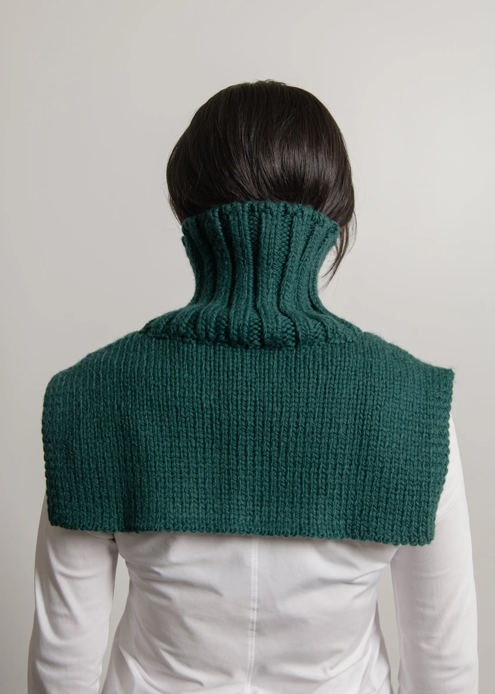 Knit Collar Moss Green sold by Nomad product image thumbnail 4