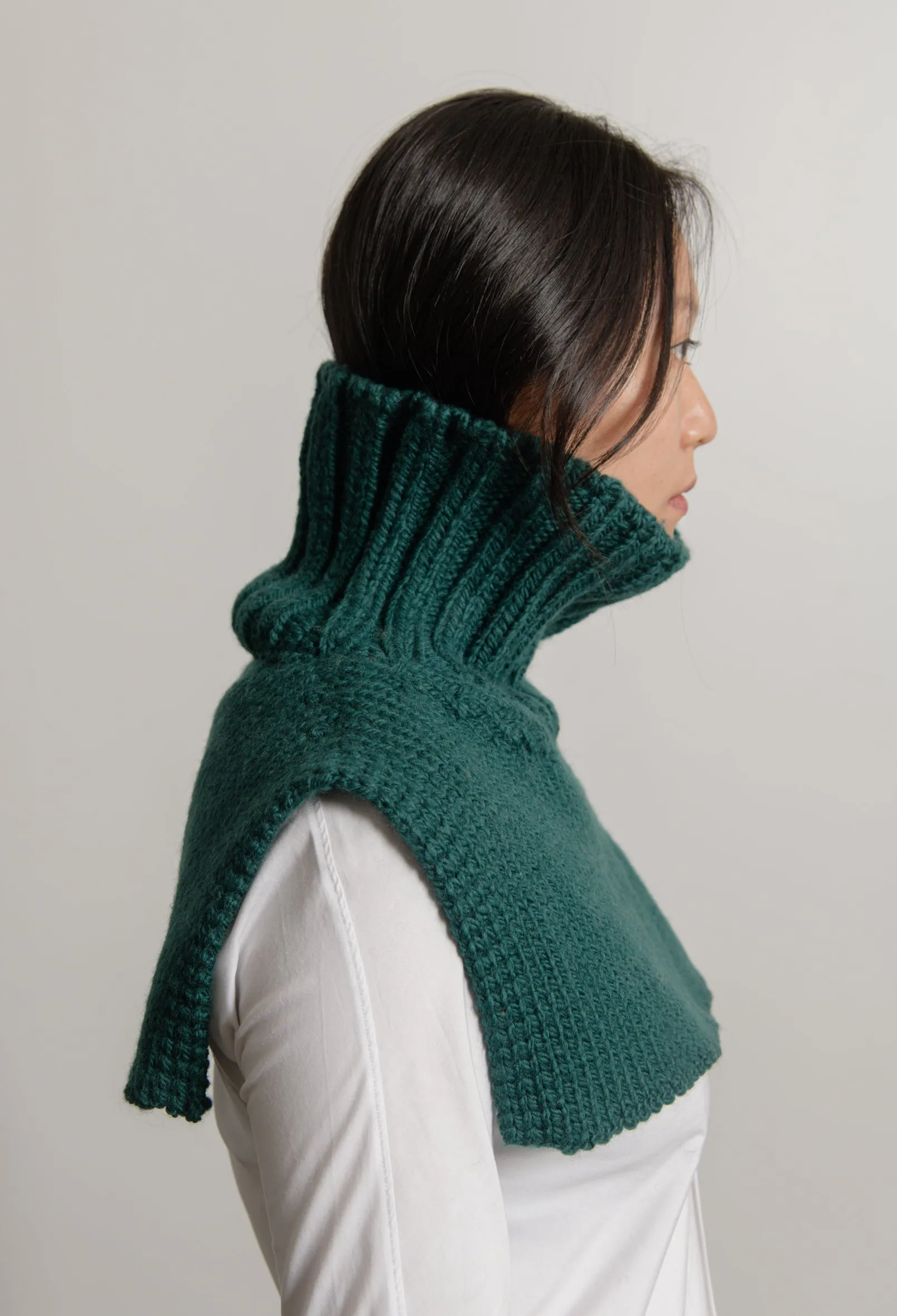 Knit Collar Moss Green sold by Nomad product image thumbnail 2