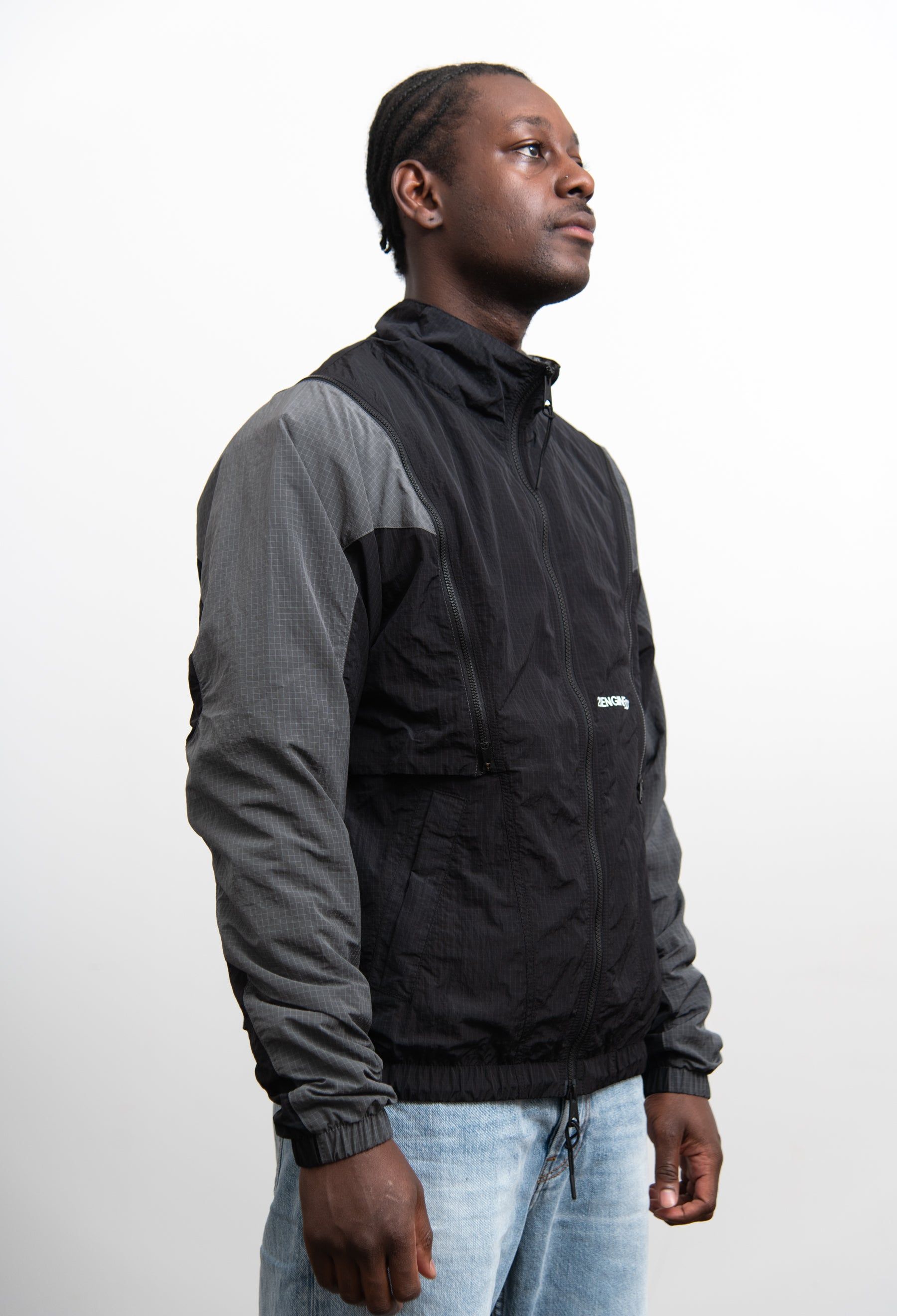 Jordan 23 Engineered Jacket Black/Iron Grey/White DH3288-010 sold by Nomad product image thumbnail 4