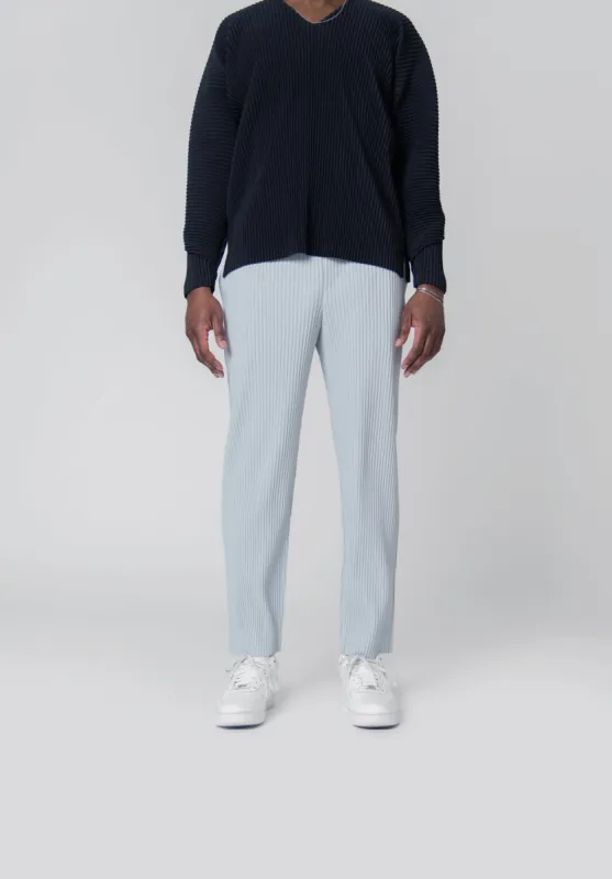 Basics Pleated Trouser Light Grey JF350-11 sold by Nomad