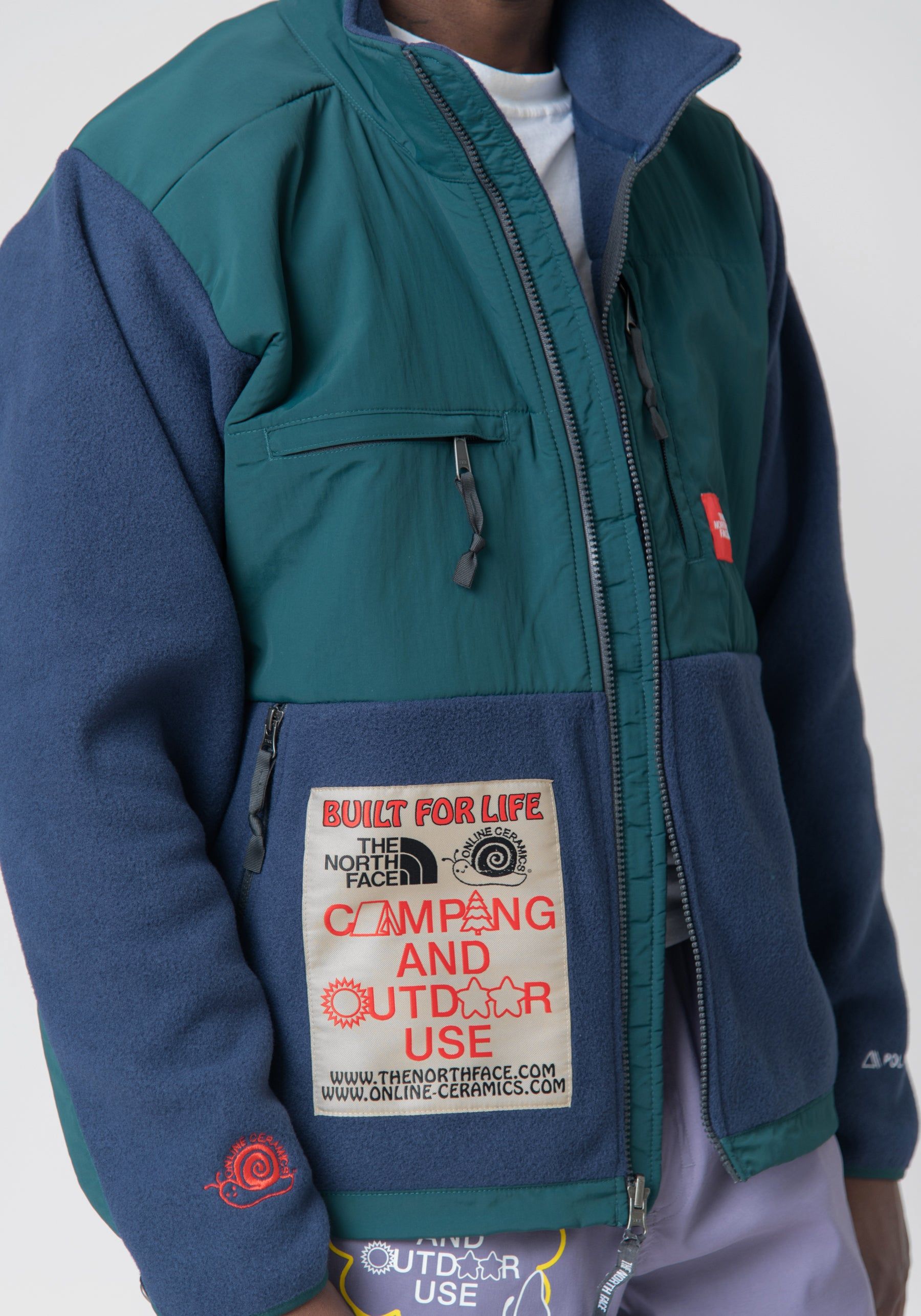 ジャケット・アウター The North Face x Online Ceramics denali The North Face x Online Ceramics Mens 1995 Polartec Denali