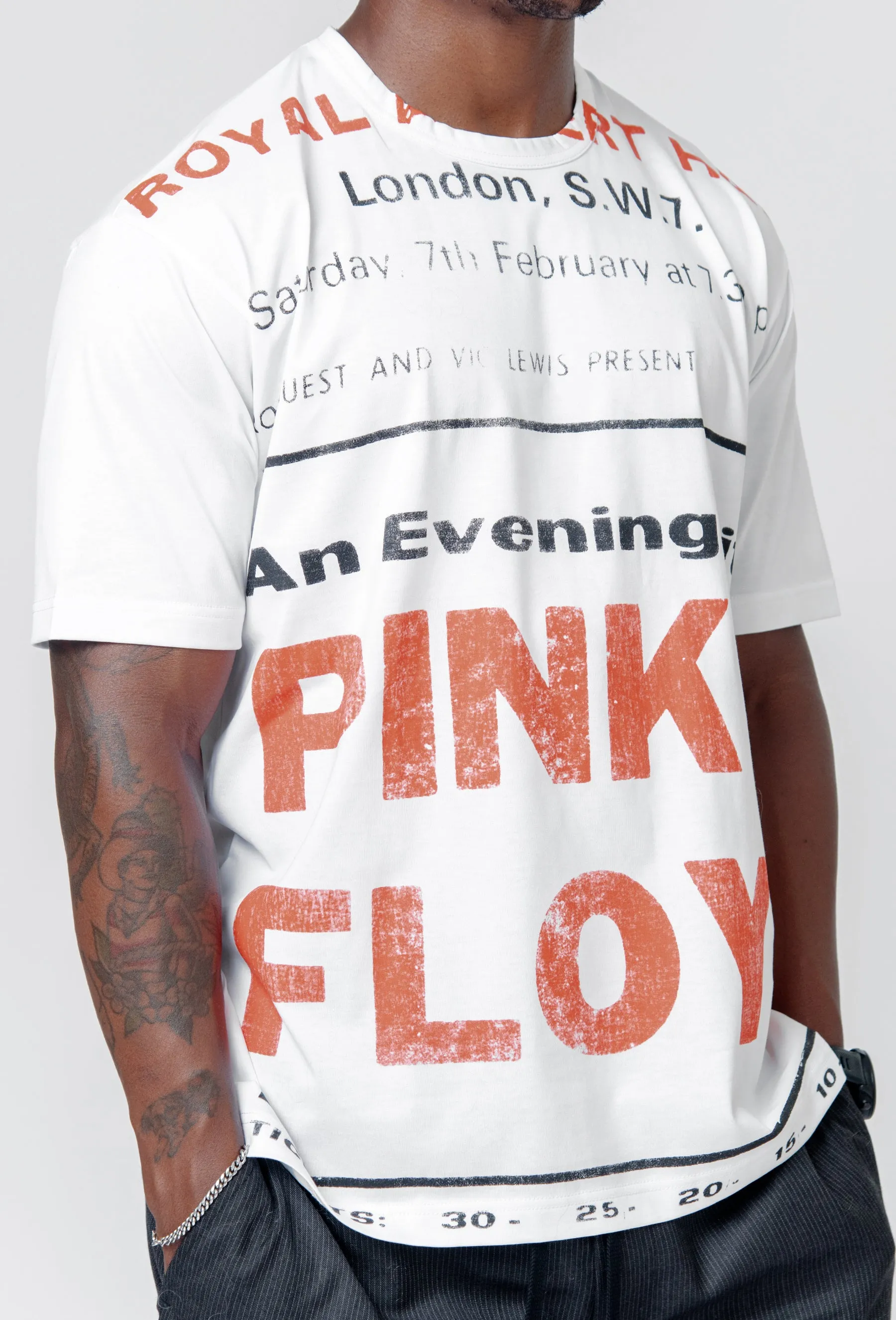 Pink Floyd T-Shirt White WN-T005-051 sold by Nomad product image thumbnail 2