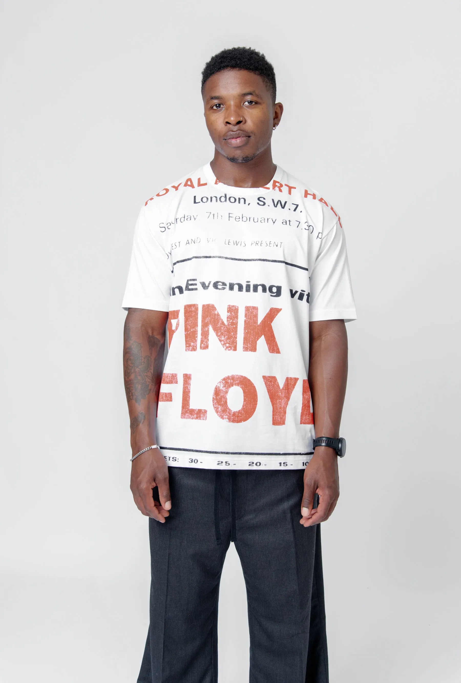 Pink Floyd T-Shirt White WN-T005-051 sold by Nomad