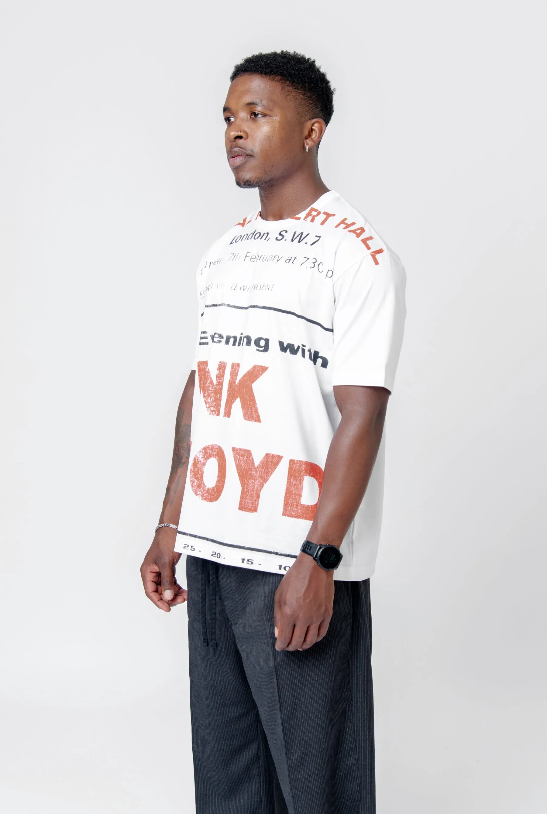 Pink Floyd T-Shirt White WN-T005-051 sold by Nomad product image thumbnail 4