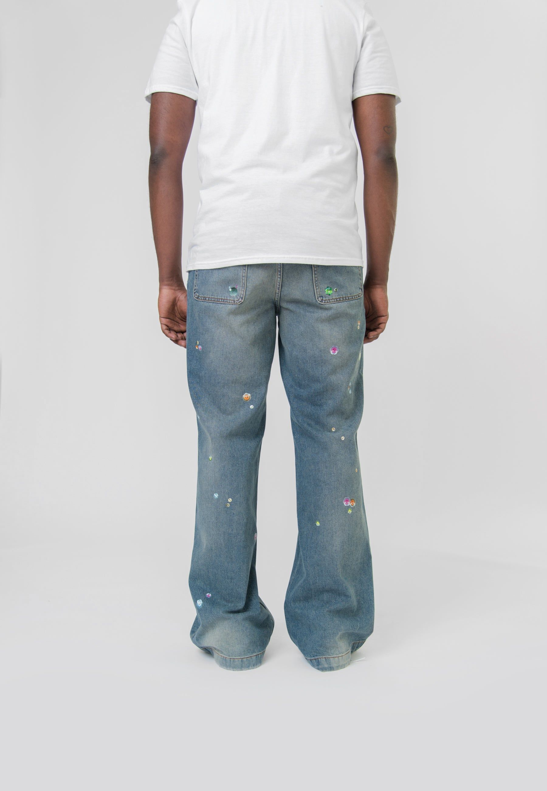 Graphic Denim Mid Blue TROU000820 sold by Nomad product image thumbnail 8