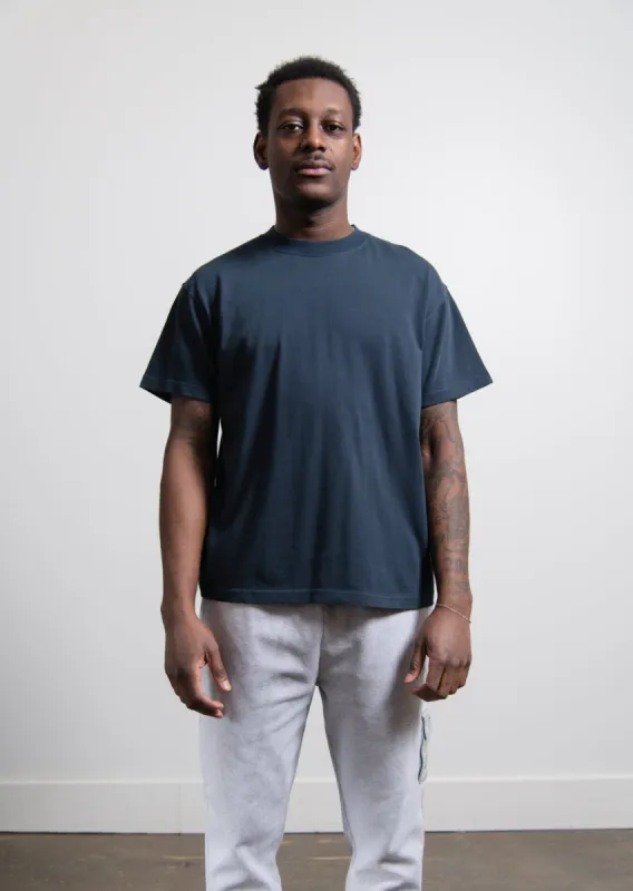 Signature Graphic Tee Navy sold by Nomad