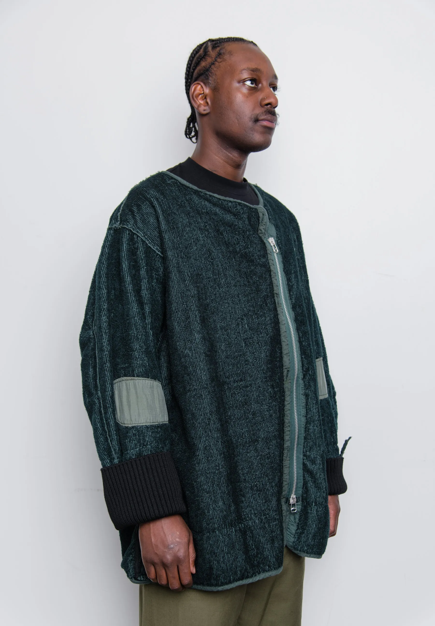 Re-Work Wool Liner Jacket Kombu Green sold by Nomad product image thumbnail 4