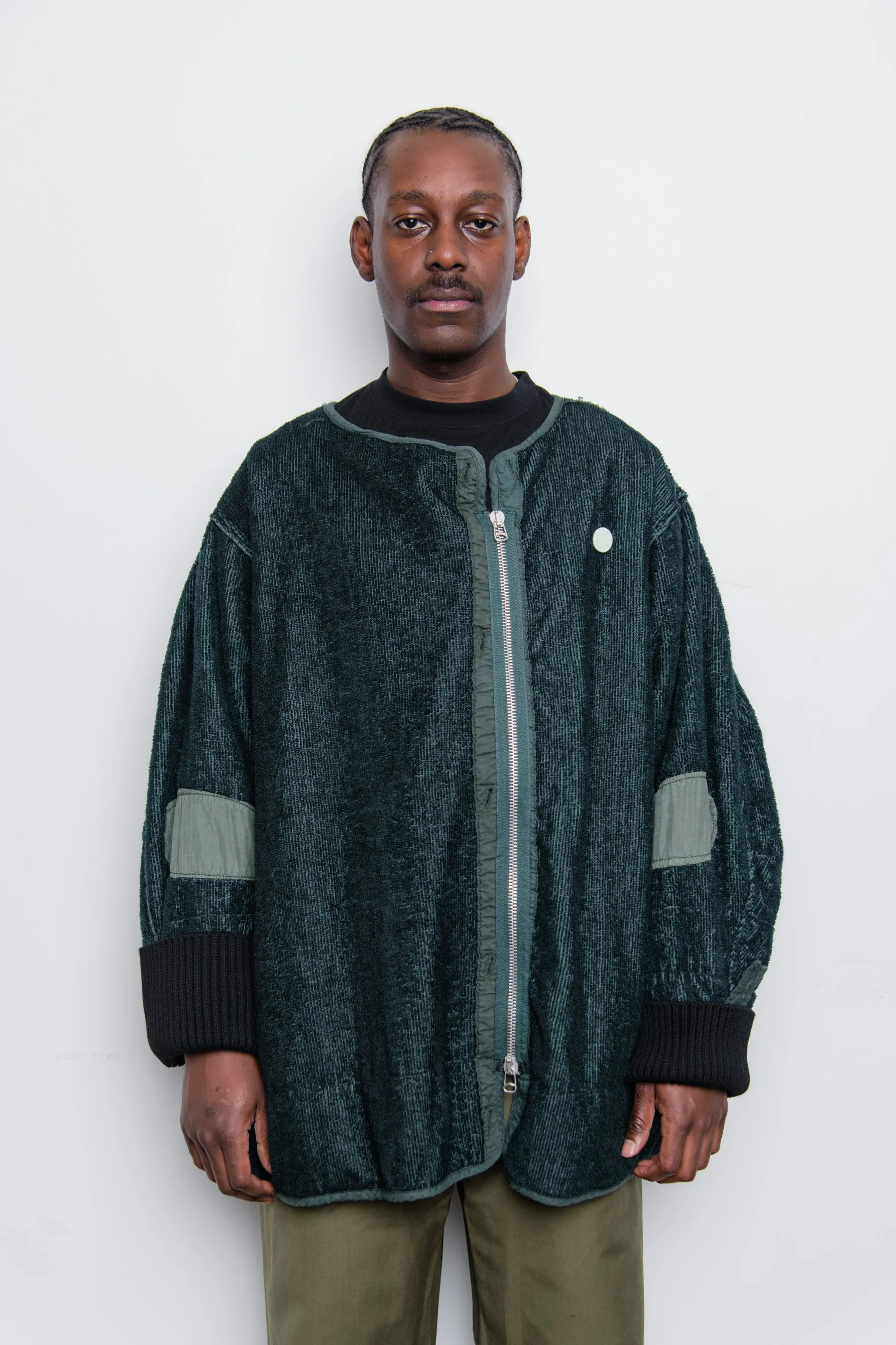 Re-Work Wool Liner Jacket Kombu Green sold by Nomad product image thumbnail 3
