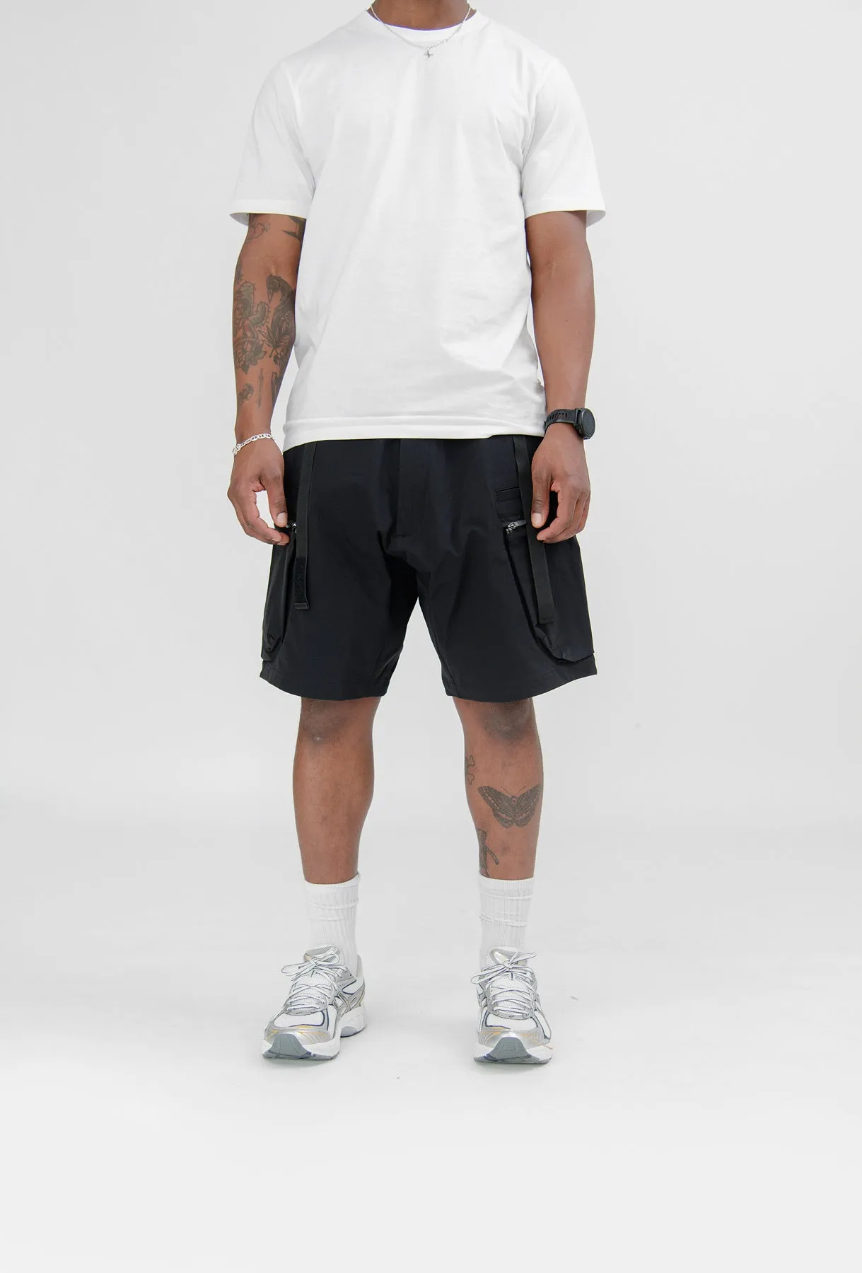 SP57-DS Schoeller Dryskin Cargo Short Gen.1 Lightshell (WR) Black sold by Nomad product image thumbnail 4