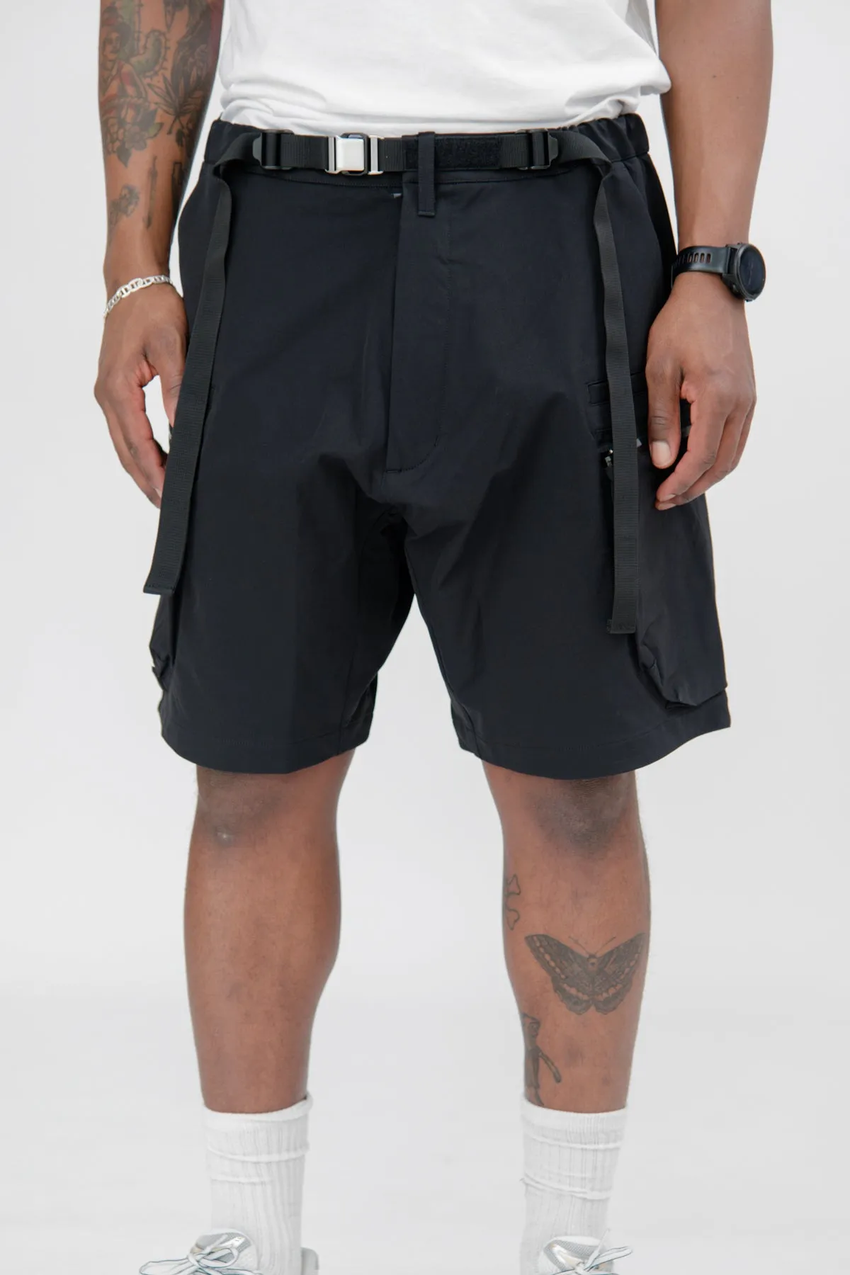 SP57-DS Schoeller Dryskin Cargo Short Gen.1 Lightshell (WR) Black sold by Nomad product image thumbnail 2