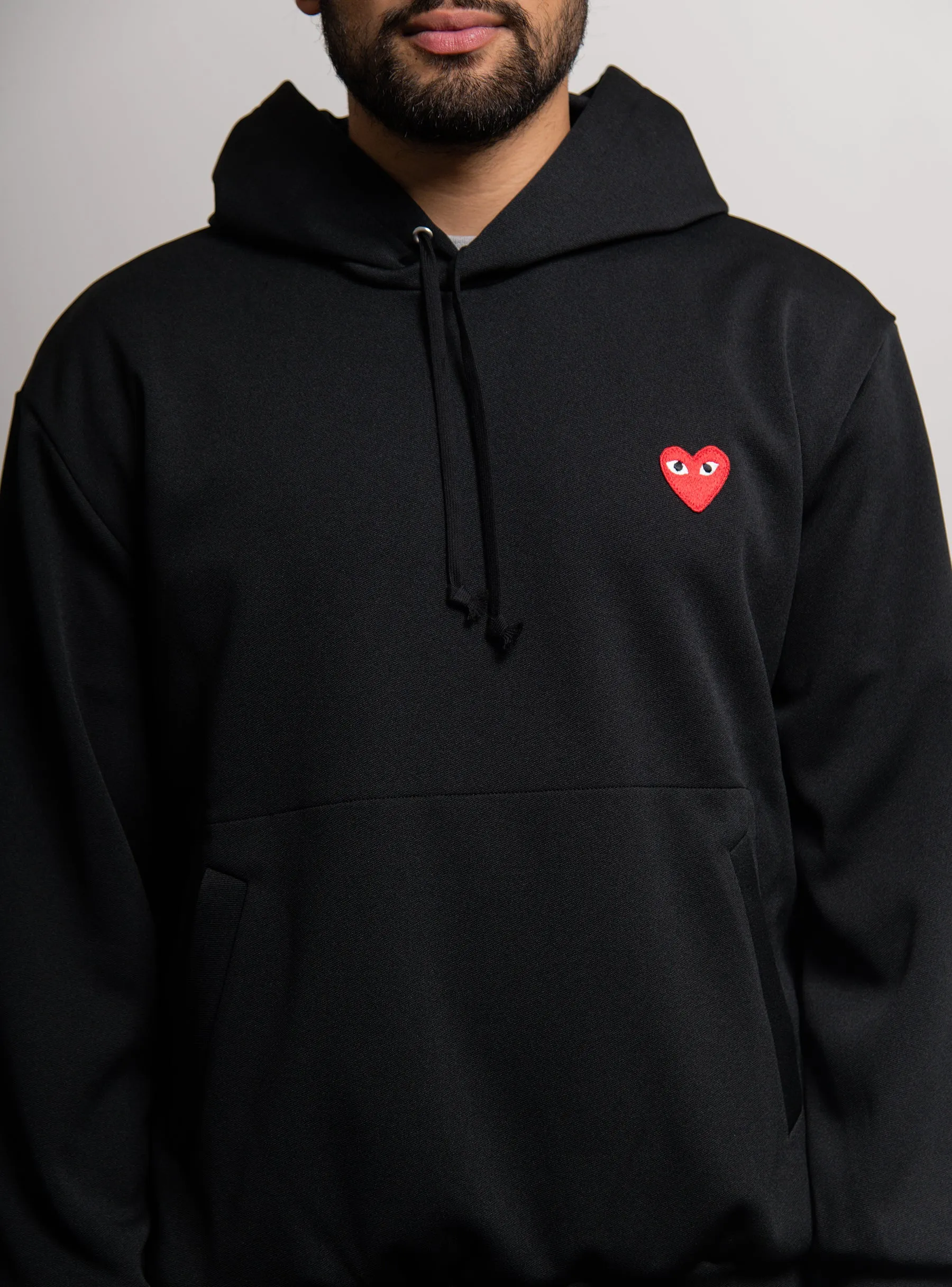 Emblem Pullover Hoodie Black/Red T174 sold by Nomad product image thumbnail 2