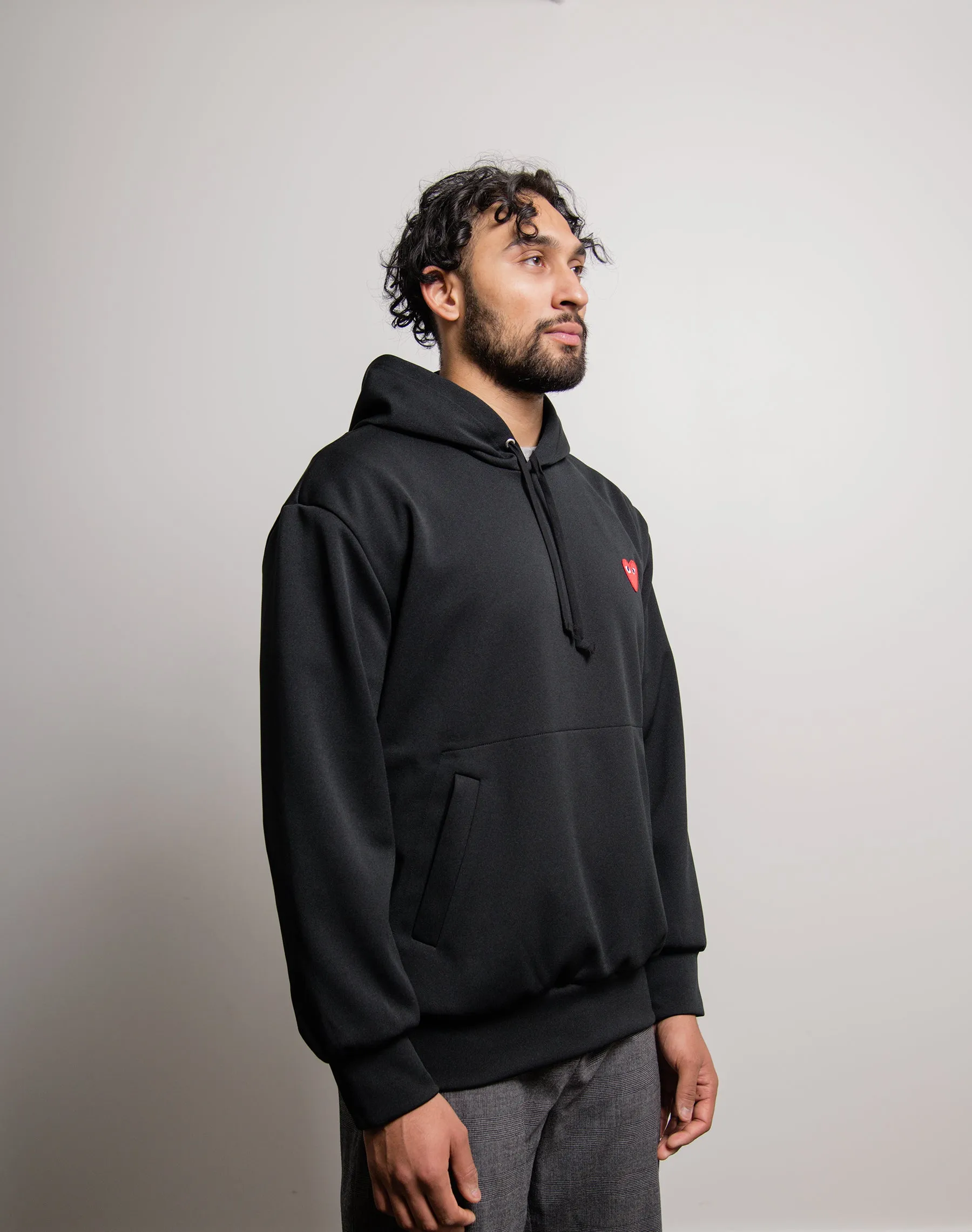 Emblem Pullover Hoodie Black/Red T174 sold by Nomad product image thumbnail 3