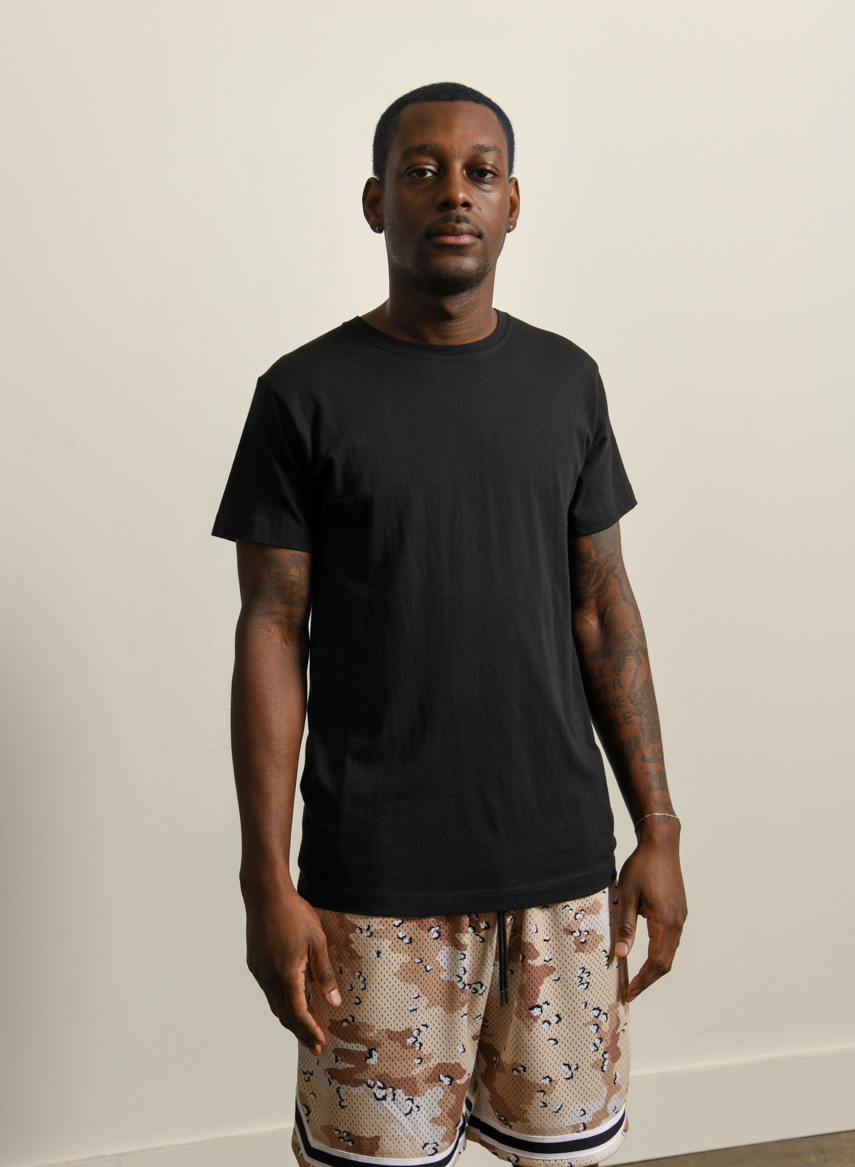 Classic Crewneck Tee Black sold by Nomad