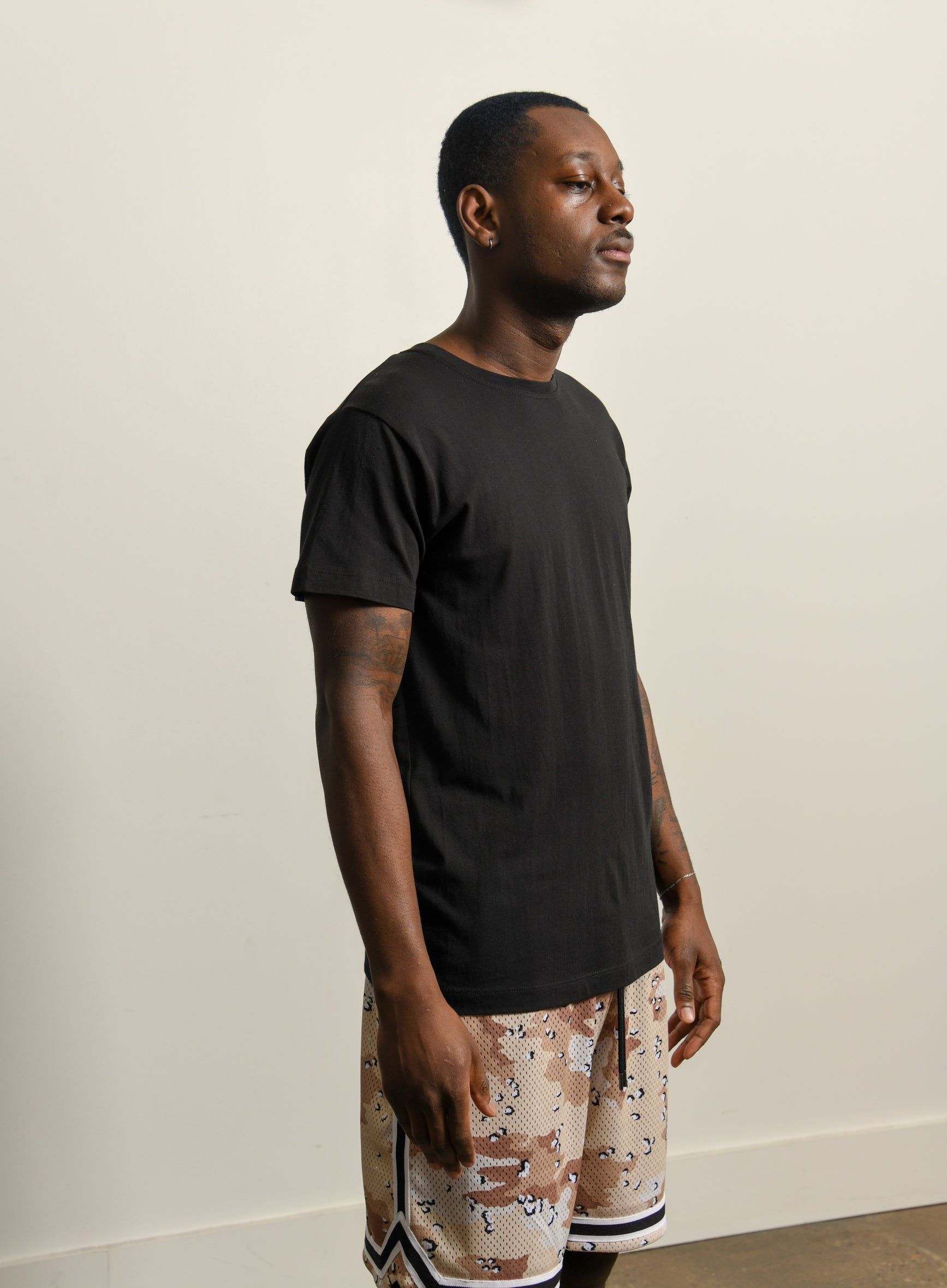 Classic Crewneck Tee Black sold by Nomad product image thumbnail 2