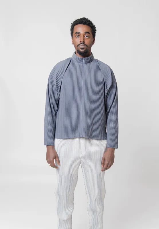 MC October Jacket Slate Grey JC116-18 made by Issey Miyake