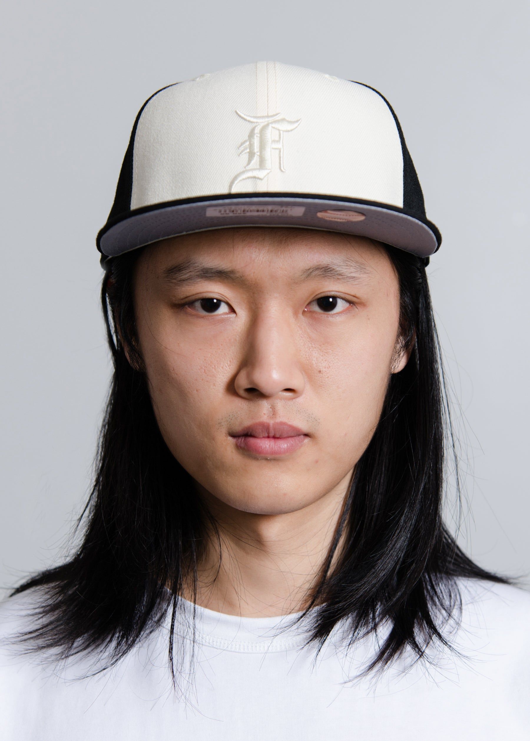 Essentials 59FIFTY Fitted Cap Black/Wine Cork sold by Nomad