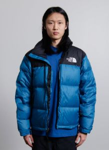 1996 Retro Nuptse Jacket Banff Blue A3C8DM19 sold by Nomad