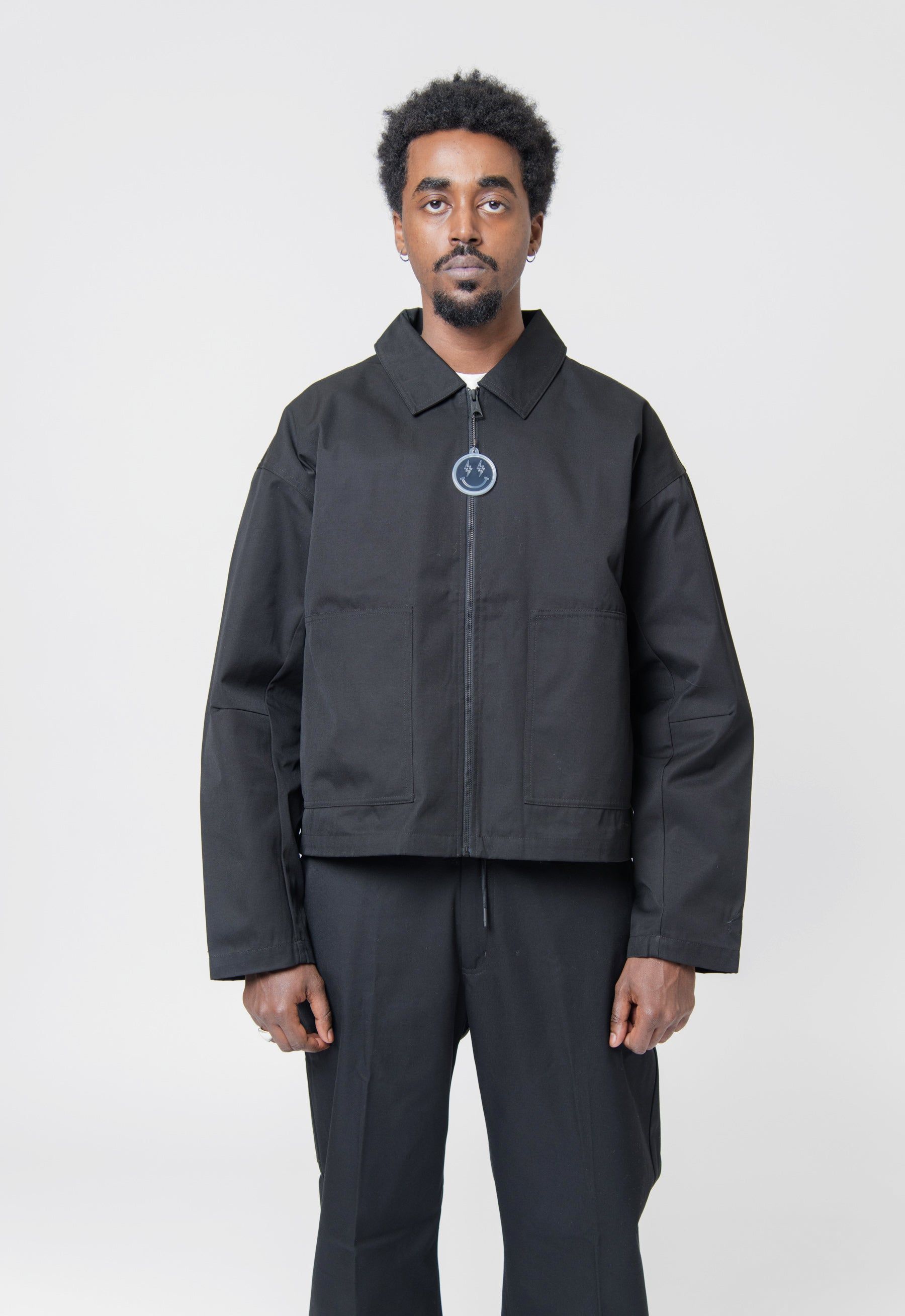 J Balvin Woven Jacket Black FJ6135-010 (LAUNCH PRODUCT) sold by Nomad