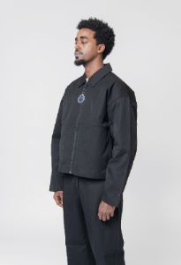 J Balvin Woven Jacket Black FJ6135-010 (LAUNCH PRODUCT) sold by Nomad
