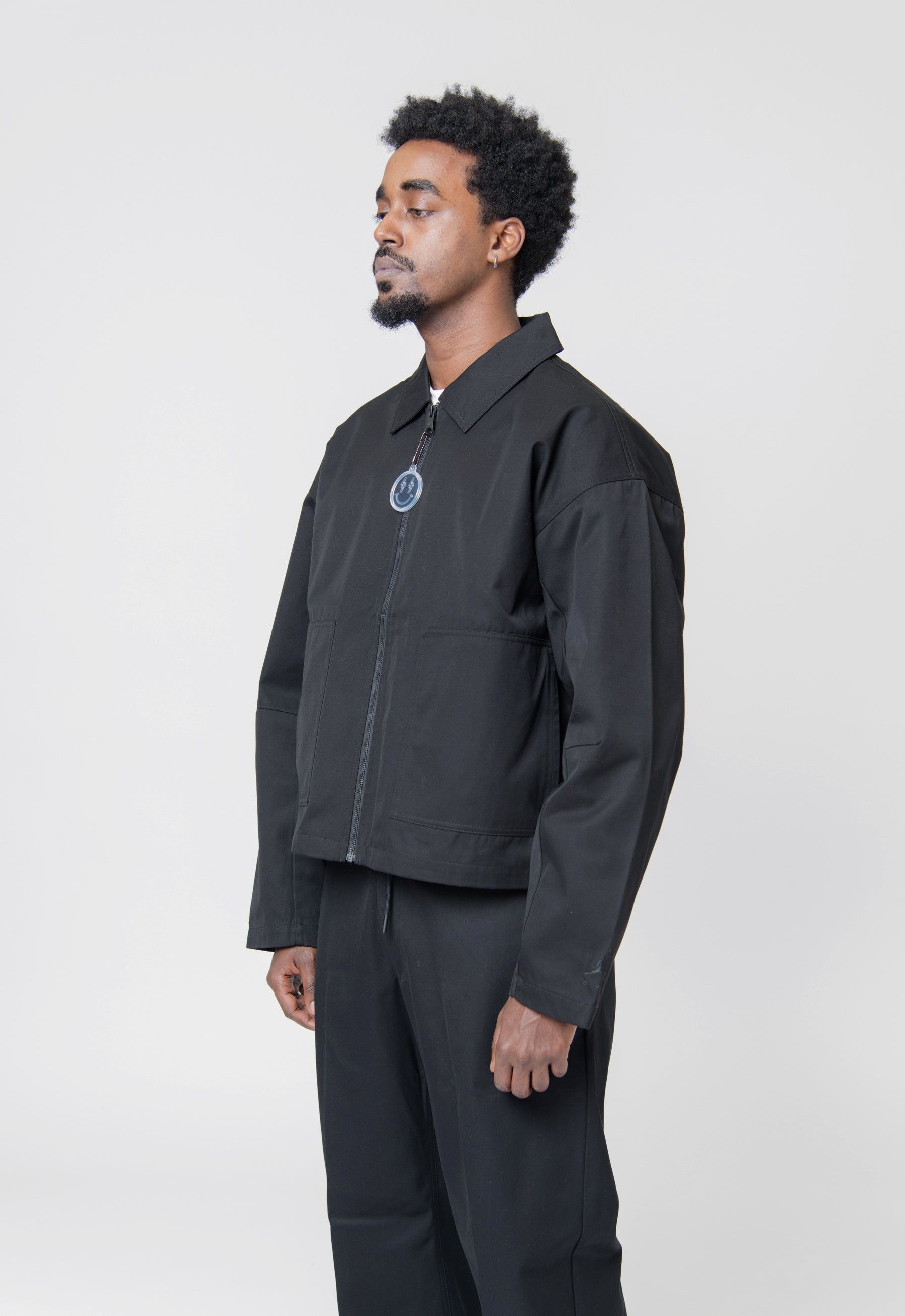 J Balvin Woven Jacket Black FJ6135-010 (LAUNCH PRODUCT) sold by Nomad product image thumbnail 3