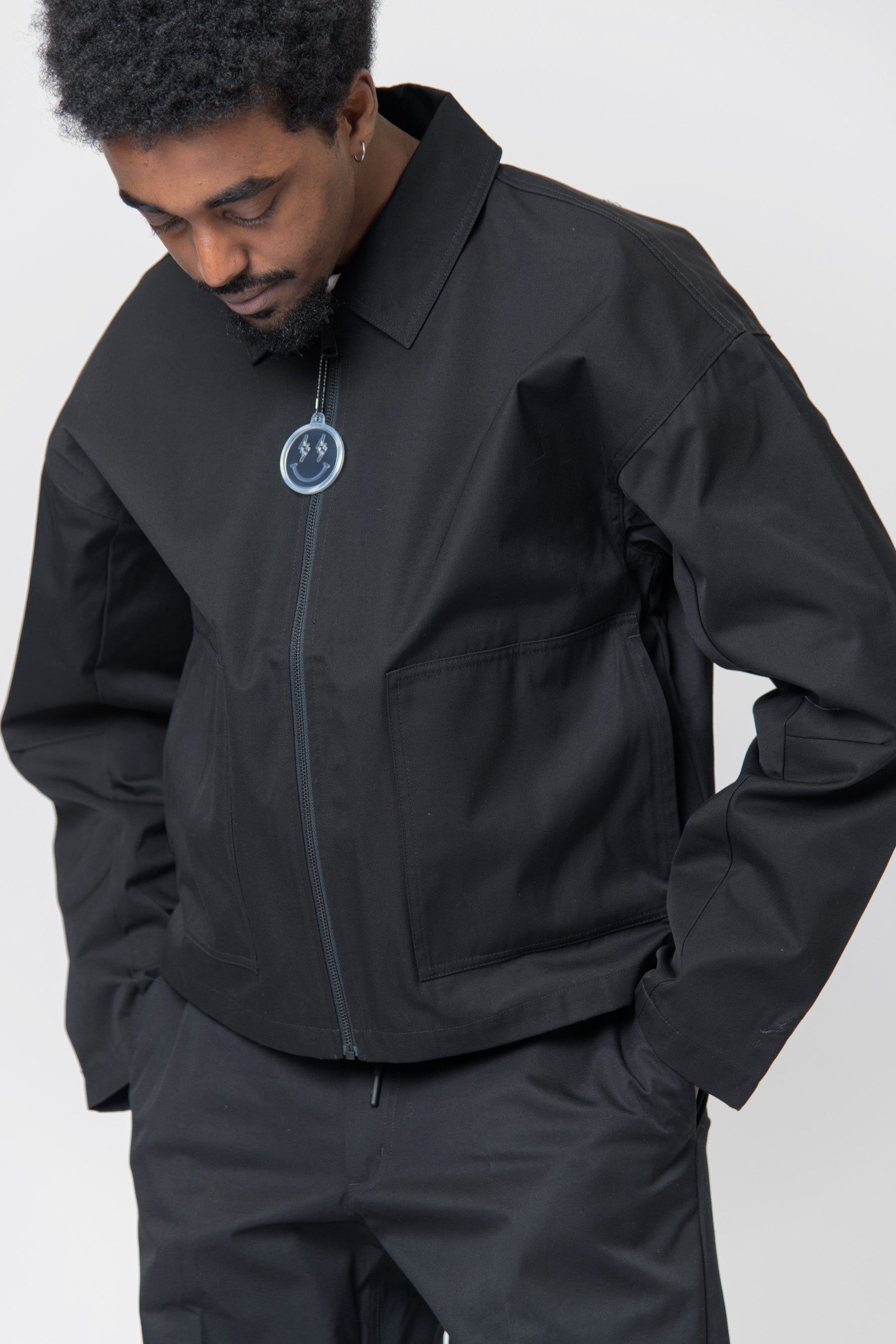 J Balvin Woven Jacket Black FJ6135-010 (LAUNCH PRODUCT) sold by Nomad product image thumbnail 2