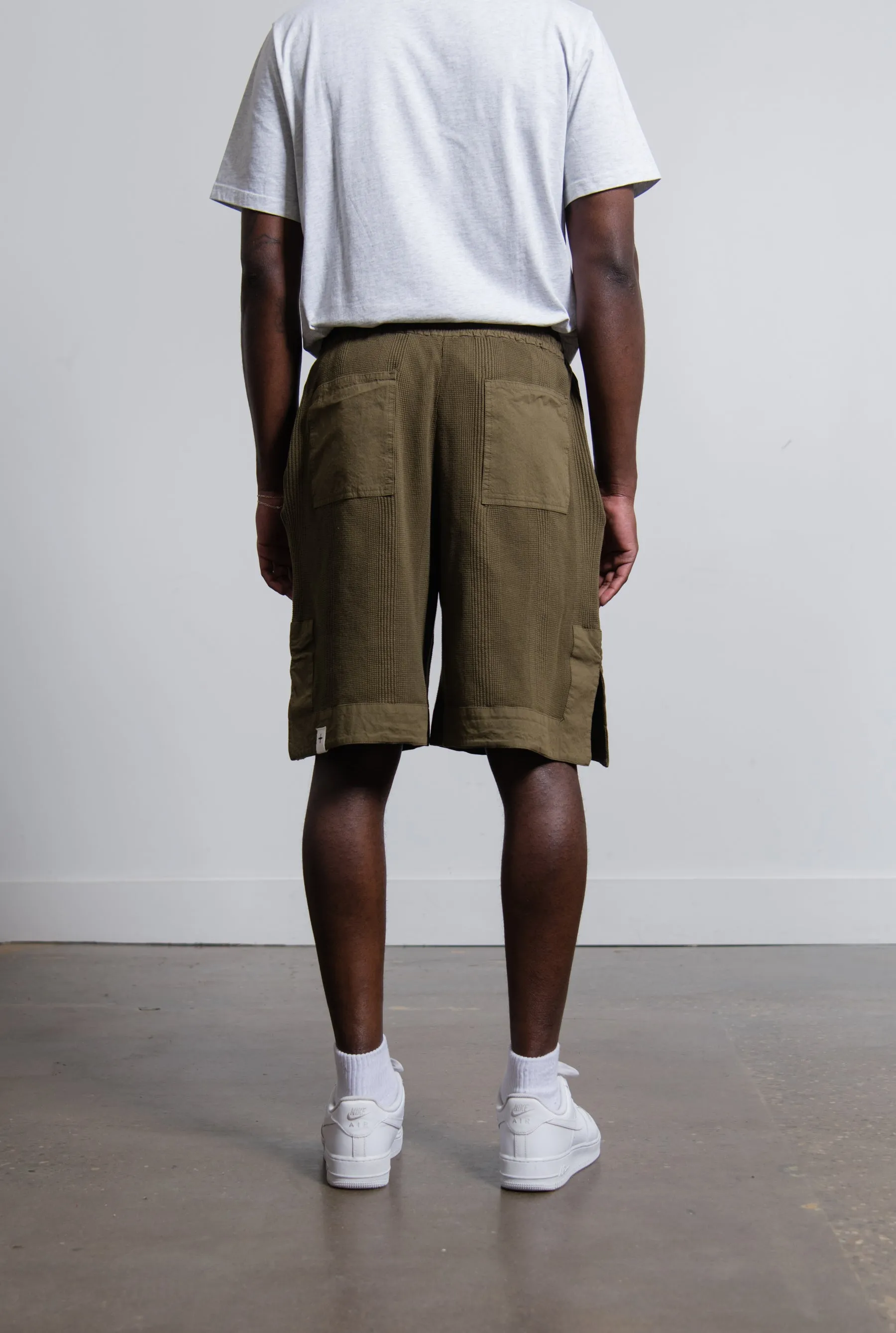 Waffle Stripe Short Medium Green JPUU707501 sold by Nomad product image thumbnail 5