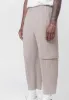 Cargo Pleated Trouser Sand Beige JF175-41 sold by Nomad