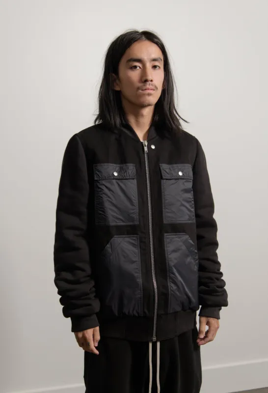 Cargo Flight Jacket Black sold by Nomad