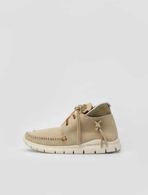 UTE Moc Trainer Hi-Folk Beige made by Visvim