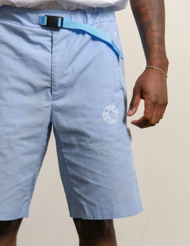 Ventilation Chambray Short Light Blue sold by Nomad