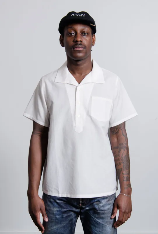 Fairway Short Sleeve Shirt Off-White sold by Nomad