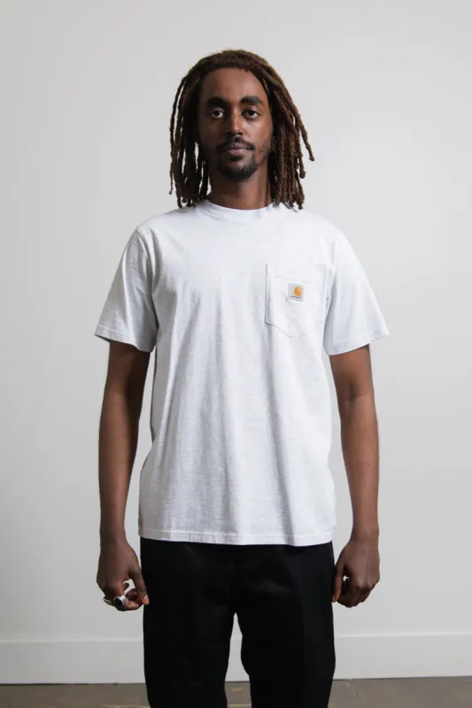 Short Sleeve Pocket Tee Ash Heather sold by Nomad