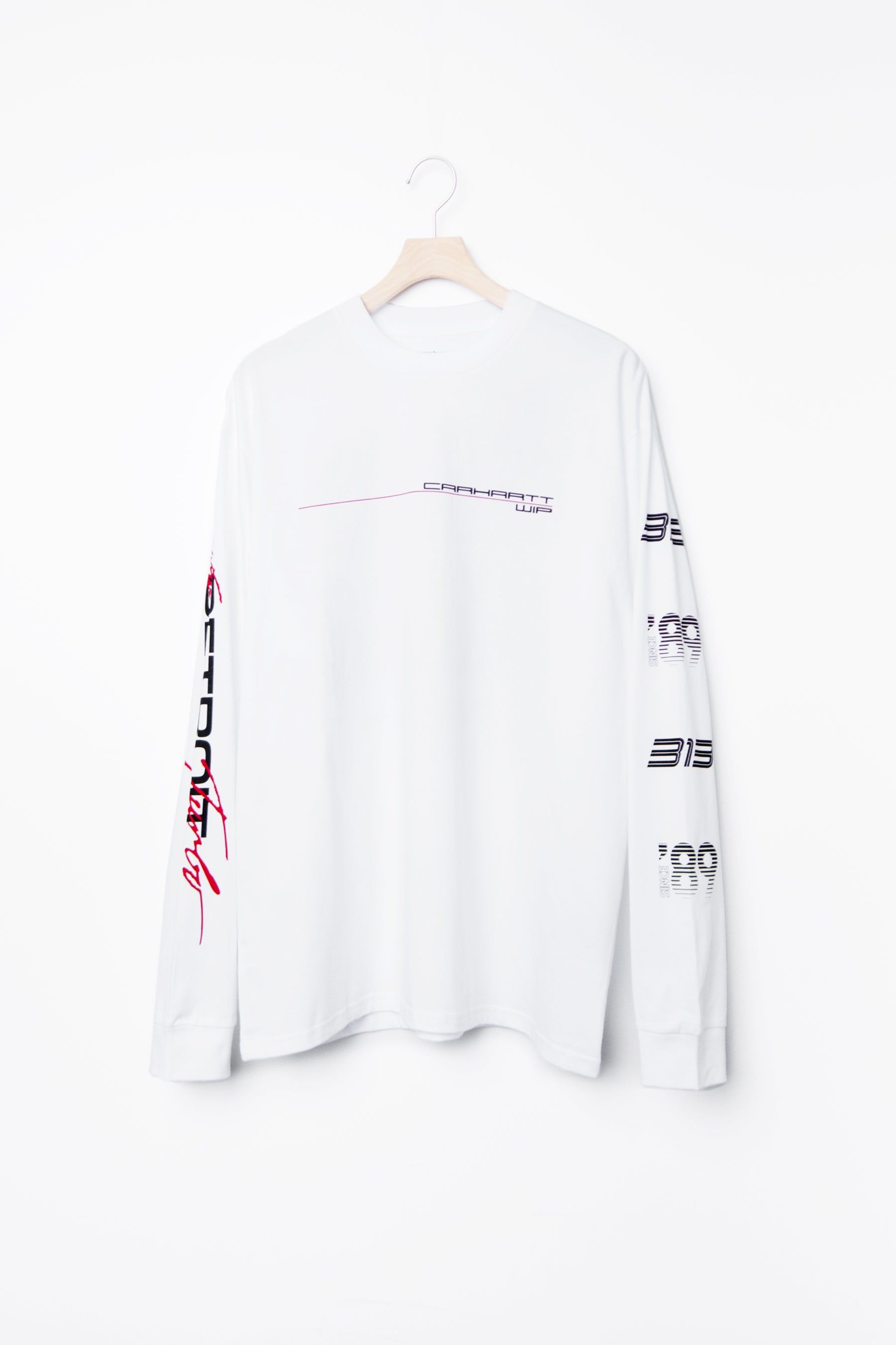 Detroit Turbo Long Sleeve Tee White sold by Nomad product image thumbnail 3