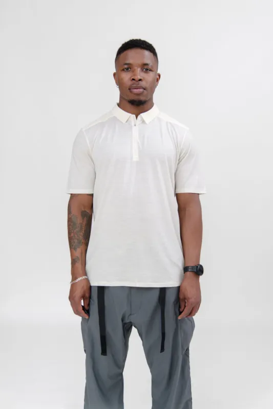 Frame SS Polo Shirt M Oat Heather X000007208 sold by Nomad