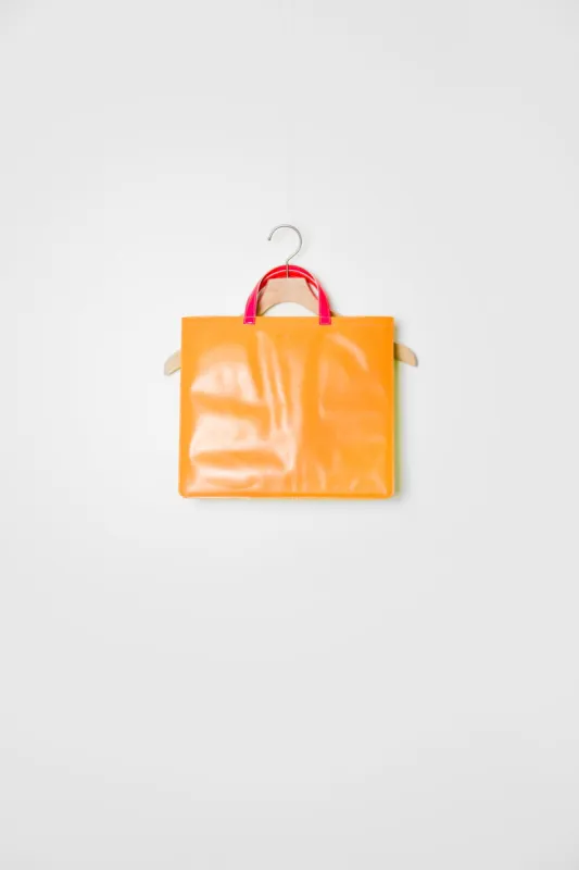 Super Fluo Tote Bag Yellow/Orange/Pink sold by Nomad