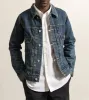SS 101 Jacket DMGD-1003 Indigo sold by Nomad